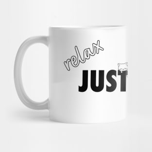 Relax Just Do It Tomorrow with Cats Mug